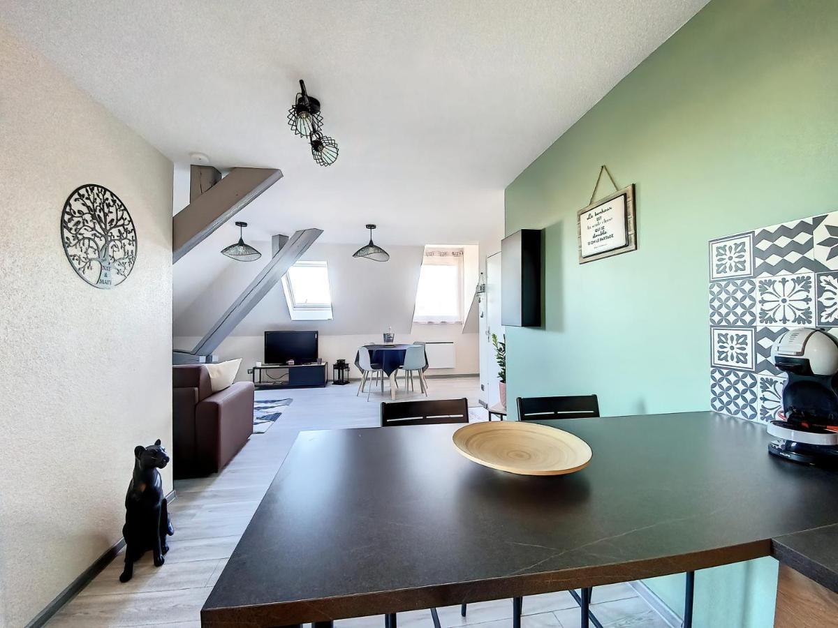 Chez Nat&Mat- Colmar Gare- Parking Gratuit Apartment Exterior photo